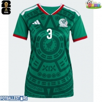 Mexico Cesar Montes #3 Hjemmedrakt Dame VM 2026 Kortermet